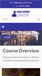 Mobile Screenshot of mega-academy.com