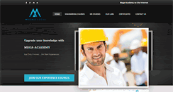 Desktop Screenshot of mega-academy.org